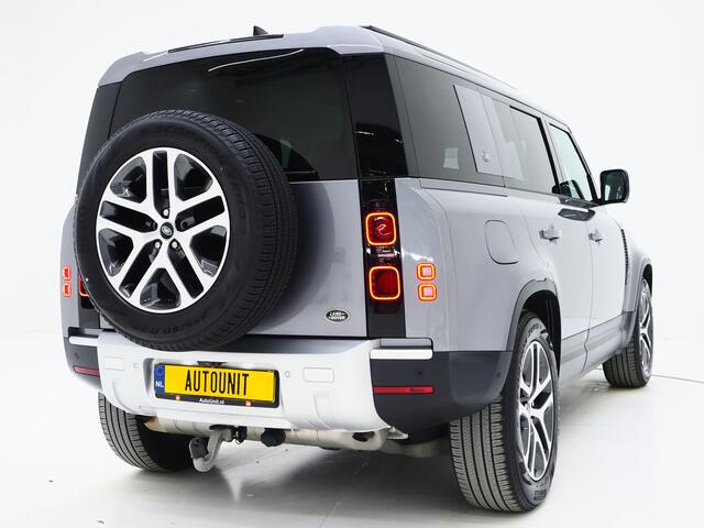 Land Rover DEFENDER 110 2.0 P400e | Panoramadak | Luchtvering | Meridian | 360 | Keyless | Trekhaak | Leder | Carplay