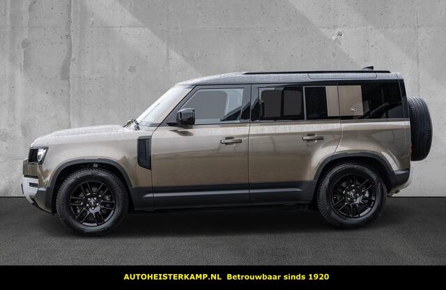 Land Rover DEFENDER 3.0 D200 110 SE Grijs Kenteken Luchtvering Trekhaak Stoelverwarming LED 19 Inch 360 Camera