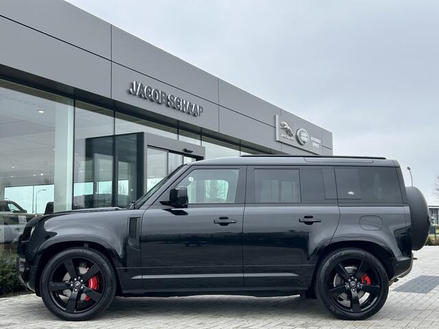 Land Rover DEFENDER 110 P400e 404pk AWD 110 X-Dynamic HSE | Panoramisch schuifdak | Geklimatiseerde voorstoelen | Cognac (Tan) leder |
