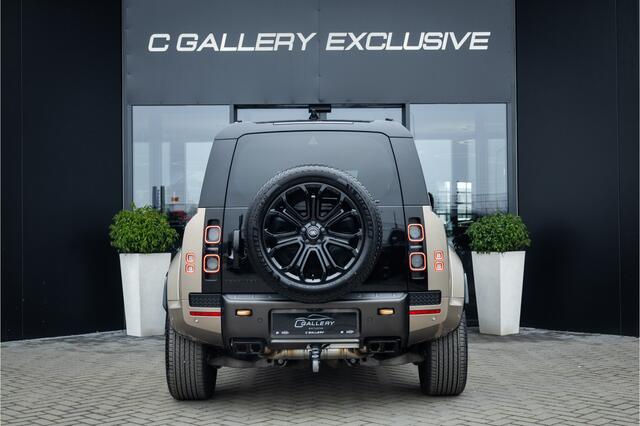 Land Rover DEFENDER 110 4.4 P635 Octa - Petra Copper | BTW | Panorama | Meridian | Luchtvering | Trekhaak