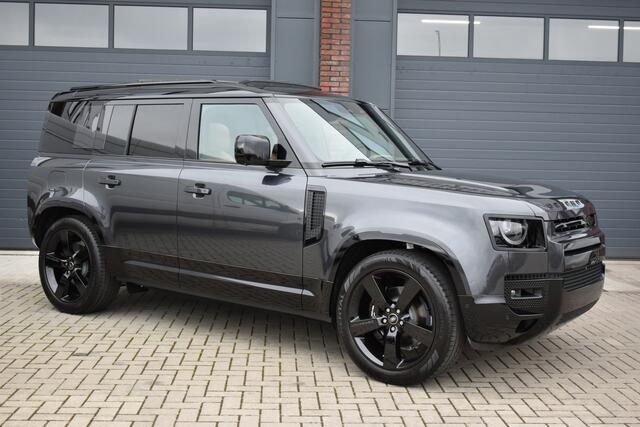 Land Rover DEFENDER 110 2.0 P300e 110 X-Dynamic HSE Carpahtian Grey met Caraway interieur