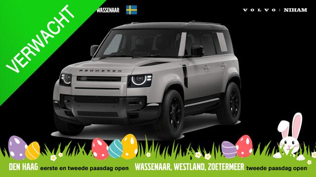Land Rover DEFENDER 110 2.0 P300e 110 X-Dynamic SE BORASCO-GREY|PANO DAK|TREKHAAK|20"LM VELGEN|COLD CLIMATE PACK|STOELVERWARMING| VERWACHT 08-2026