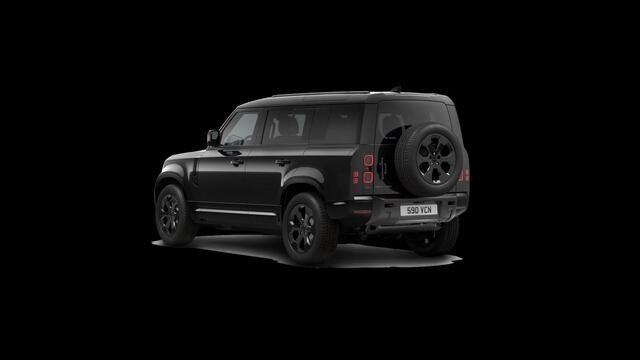 Land Rover DEFENDER 110 2.0 P300e 110 X-Dynamic SE SANTORINI BLACK|PANO DAK|TREKHAAK|20"LM VELGEN|COLD CLIMATE PACK|STOELVERWARMING| VERWACHT 08-2026