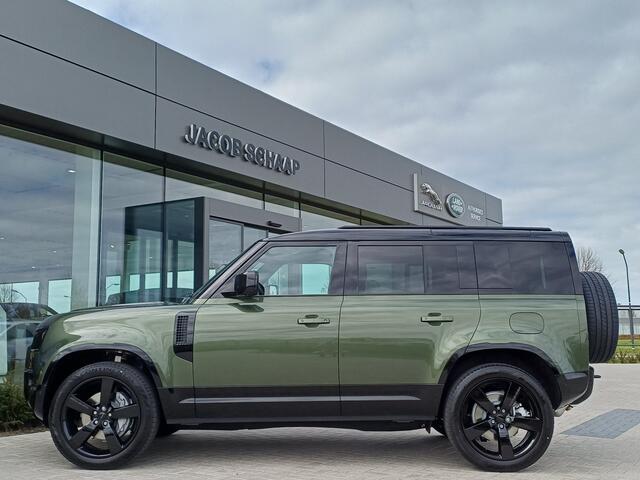 Land Rover DEFENDER 110 P300e 300pk AWD 110 Dynamic HSE Edition | NIEUW - 0 km | Bruin leder | Head-up Display | Gekoelde stoelen |