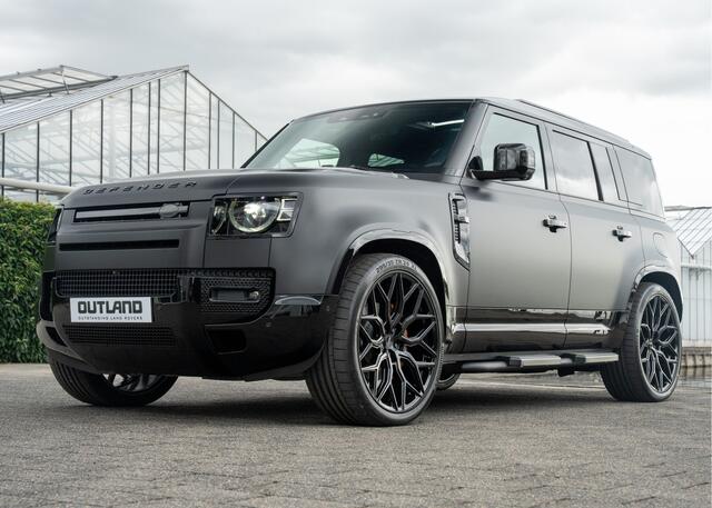 Land Rover DEFENDER 110 P300e X-Dynamic HSE | Satin PPF Stealth | Alle Opties | 24" Vossen | Meridian Surround | Head-Up | Standkachel | 3-Zone Airco |