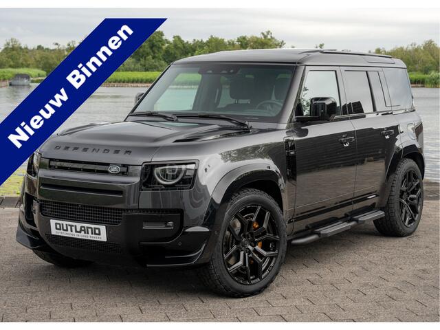 Land Rover DEFENDER 110 P300e 110 X-Dynamic HSE | Outland Edition II | Full Options | Koelkast | Carpathian Grey | Ebony leder |