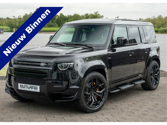 Land Rover DEFENDER 110 P300e 110 HSE | Outland Edition II | Full Options | 6-Persoons | Santorini Black | Ebony leder |
