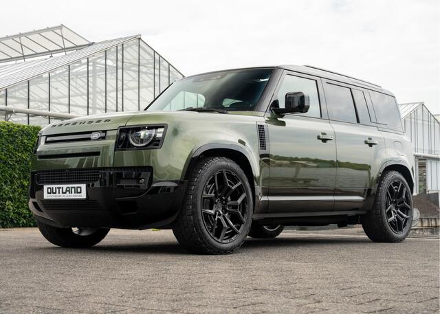 Land Rover DEFENDER 110 P300e 110 X-Dynamic HSE | Full Options | Urban WX-2R | Incl. Winterbanden | Woolstone Green | Ebony leder |