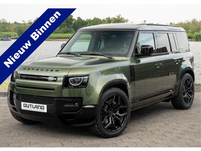 Land Rover DEFENDER 110 P300e 110 X-Dynamic HSE | Full Options | Urban WX-2R | Incl. Winterbanden | Woolstone Green | Caraway leder |