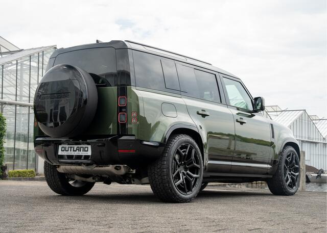 Land Rover DEFENDER 110 P300e 110 X-Dynamic HSE | Full Options | Urban WX-2R | Incl. Winterbanden | Woolstone Green | Caraway leder |