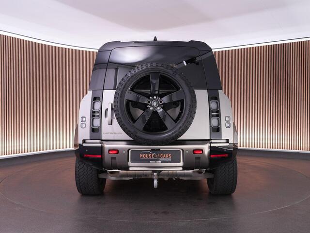 Land Rover DEFENDER P400e 110 X 2.0 404pk |pano|Meridian surround|luchtvering|head-up|tree planken|memory|360 camera|Apple Carplay|elk. trekhaak|22"LMV|