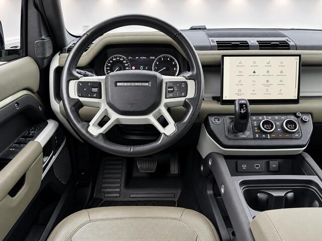 Land Rover DEFENDER 110 2.0 P400e SE Luchtvering Panodak El.Trekhaak 360°cam Meridiansound LED Stoel el.+memo 20inch Carplay
