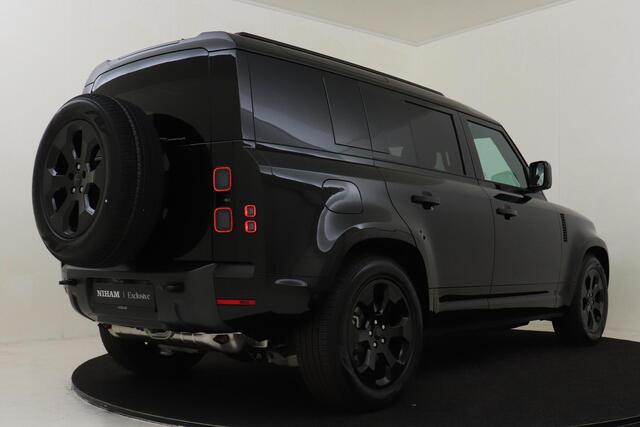 Land Rover DEFENDER 110 2.0 P300e 110 X-DYNAMIC SE SANTORINI BLACK|PANO.DAK|TREKHAAK|20"|COLD CLIMATE PACK|STOELVERWARMING – foto 3