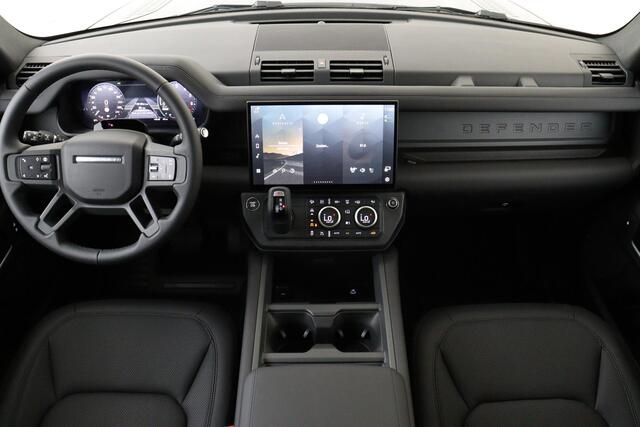 Land Rover DEFENDER 110 2.0 P300e 110 X-DYNAMIC SE SANTORINI BLACK|PANO.DAK|TREKHAAK|20"|COLD CLIMATE PACK|STOELVERWARMING – foto 4