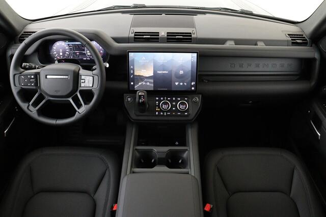 Land Rover DEFENDER 110 2.0 P300e 110 X-DYNAMIC SE SANTORINI BLACK|PANO.DAK|TREKHAAK|20"|COLD CLIMATE PACK|STOELVERWARMING – foto 4