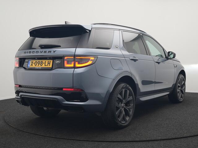 Land Rover DISCOVERY SPORT P300e 1.5 R-Dynamic HSE Plug In Hybrid 309pk Dealer O.H. PHEV | Trekhaak Afn. | Camera | Meridian Audio | Alcantara Sportstoelen Memory & Verwarmd | Stuur Verwarmd | Apple Carplay | Keyless | Blis | Navigatie | DAB |