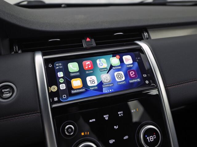 Land Rover DISCOVERY SPORT P300e 1.5 R-Dynamic 309Pk Automaat (APPLE CARPLAY, GROOT NAVI, MERIDIAN AUDIO, CAMERA, ELEK SPORTSTOELEN, KEYLESS, ZWART HEMEL, GETINT GLAS, NIEUWE APK, NIEUWSTAAT)
