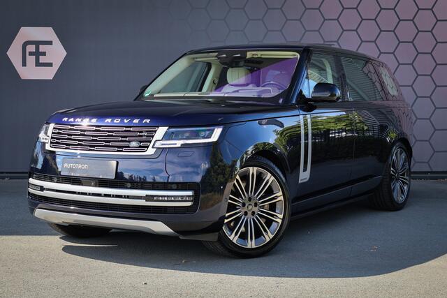 Land Rover RANGE ROVER P530 4.4 V8 LWB Autobiography 7-PERSOONS | ELECTRIC SIDESTEPS | CONSTELLATION BLUE 10K | MASSAGE | STOELVERWARMING & VERKOELING | MEMORY SEATS | 360 CAMERA | MERIDIAN SURROUND | LWB