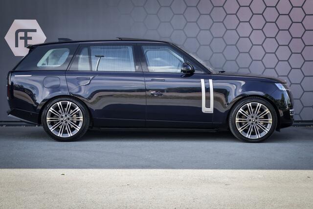 Land Rover RANGE ROVER P530 4.4 V8 LWB Autobiography 7-PERSOONS | ELECTRIC SIDESTEPS | CONSTELLATION BLUE 10K | MASSAGE | STOELVERWARMING & VERKOELING | MEMORY SEATS | 360 CAMERA | MERIDIAN SURROUND | LWB