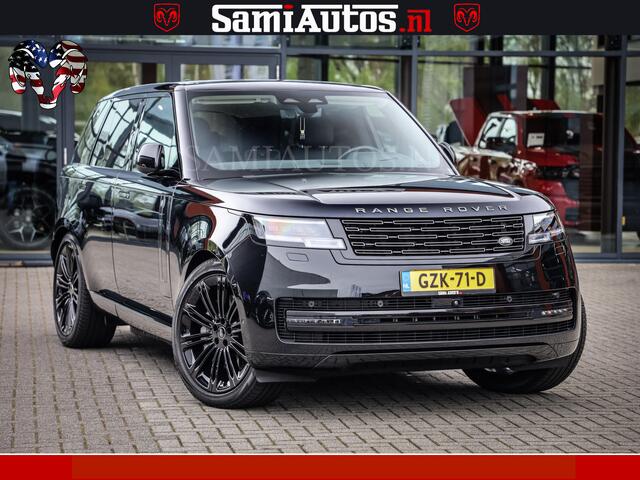 Land Rover RANGE ROVER P550e 551 PK GARANTIE TOT 14-03-2029 | ACHTERAS BESTURING | SOFT CLOSE | HEAD-UP | PHEV | 23 INCH VELGEN | PANORAMADAK | STUURVERWARMING | STOEL KOELING | Fabrieksgarantie tot 14-03-2029 - Geniet van gemoedsrust met uitgebreide dekking tot deze datum. GZK