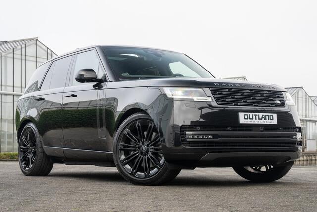 Land Rover RANGE ROVER P550e Autobiography | VERWACHT | Santorini Black | Ebony leder | Hot Stone massage | 23" inch |