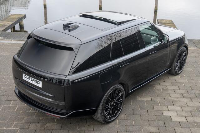 Land Rover RANGE ROVER P550e Autobiography | VERWACHT | Santorini Black | Ebony leder | Hot Stone massage | 23" inch |