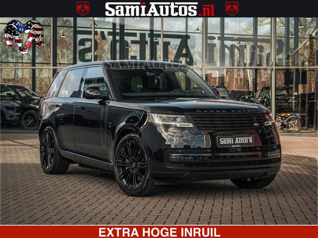Land Rover RANGE ROVER P550e 551 PK GARANTIE TOT 14-03-2029 | ACHTERAS BESTURING | SOFT CLOSE | HEAD-UP | FACELIFT MODEL | 23 INCH VELGEN | PANORAMADAK | STUURVERWARMING | STOEL KOELING | Incl btw | Fabrieksgarantie tot 14-03-2029 - Geniet van gemoedsrust met uitgebreide dekkin