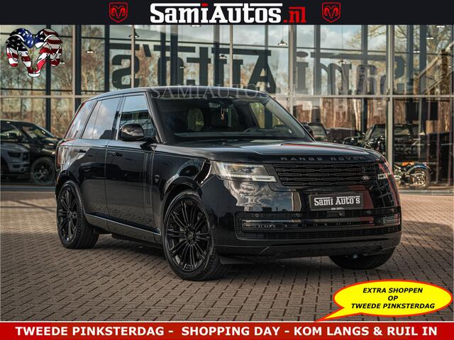 Land Rover RANGE ROVER P550e 551 PK GARANTIE TOT 14-03-2029 | ACHTERAS BESTURING | SOFT CLOSE | HEAD-UP | FACELIFT MODEL | 23 INCH VELGEN | PANORAMADAK | STUURVERWARMING | STOEL KOELING | Incl btw | Fabrieksgarantie tot 14-03-2029 - Geniet van gemoedsrust met uitgebreide dekkin