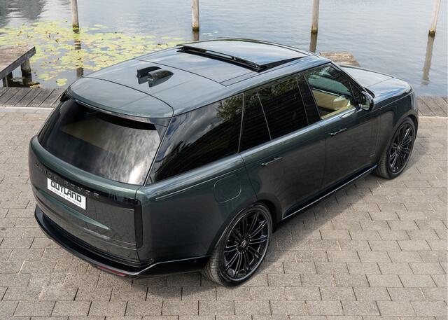 Land Rover RANGE ROVER P550e Autobiography | VERWACHT | Belgravia Green Metallic | Cognac leder | Shadow Pack | 23" inch |