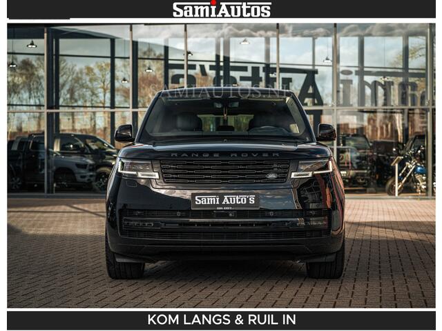 Land Rover RANGE ROVER P550e 551 PK GARANTIE TOT 14-03-2029 | ACHTERAS BESTURING | SOFT CLOSE | HEAD-UP | FACELIFT MODEL | 23 INCH VELGEN | PANORAMADAK | STUURVERWARMING | STOEL KOELING | Incl btw | Fabrieksgarantie tot 14-03-2029 - Geniet van gemoedsrust met uitgebreide dekking tot deze datum.