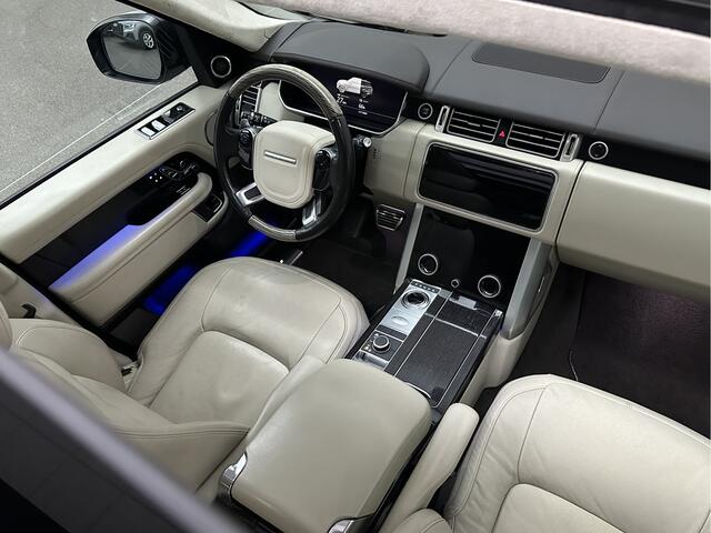Land Rover RANGE ROVER P400 404pk Hybrid Autobiography | Rijklaarprijs! Dealer Onderhouden | Nieuw Accu-Pakket | Panorama | ACC | 360 Camera | 33300,= ex btw | Massage | Stoelventilatie V+A | ISO-Glas | Meridian-Sound | Memory Achter | Alcantara Hemelbekleding | Elektrische Achter-Stoelen | Stoelverwarming V+A | 4-Zone Clima | Keyless-Entry | Luchtvering |