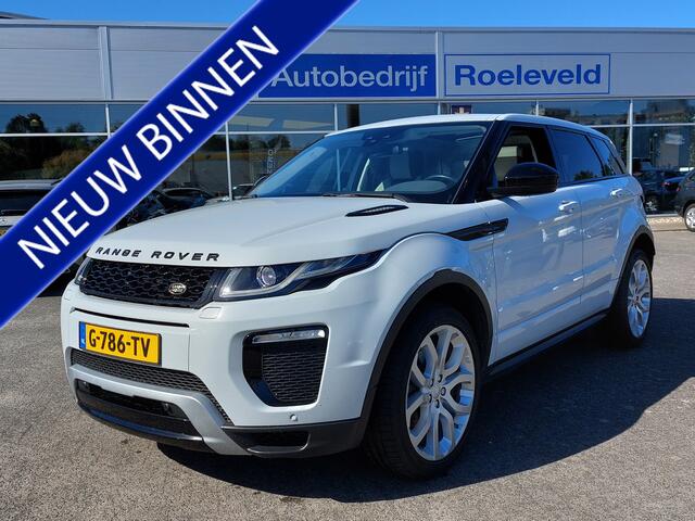 Land Rover RANGE ROVER EVOQUE 2.0 Si4 241pk Automaat HSE Dynamic | Navi | Bi-Xenon | Clima | Cruise | Leder+Verwarmd+Elek.Verstel | Pdc V+A+Camera | Rijstrook+Licht+Regensensor | Privacy Glass | 20''lm