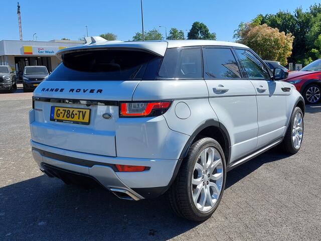 Land Rover RANGE ROVER EVOQUE 2.0 Si4 241pk Automaat HSE Dynamic | Navi | Bi-Xenon | Clima | Cruise | Leder+Verwarmd+Elek.Verstel | Pdc V+A+Camera | Rijstrook+Licht+Regensensor | Privacy Glass | 20''lm