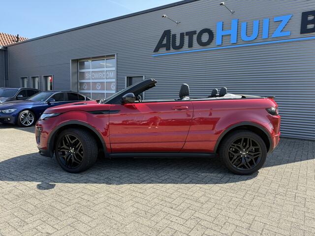 Land Rover RANGE ROVER EVOQUE Convertible 2.0 TD4 180 PK Automaat HSE Dynamic Leder Trekhaak 20 Inch Achteruitrijcamera Meridian Sound Systeem Design-pakket Black