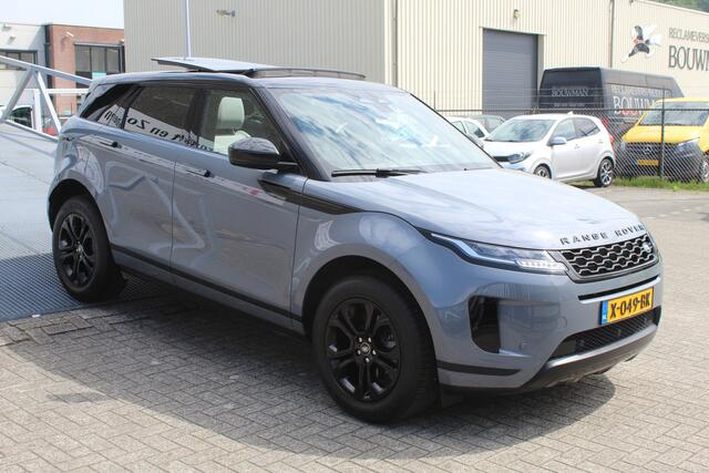 Land Rover RANGE ROVER EVOQUE 1.5 P160 S AUTOMAAT/Panoramadak/Achteruitrijcamera/Parkeersensoren rondom/Keyless/Cruise control/Climate control/Apple carplay/Elektrisch verstelbare stoelen/LED koplampen/Multifunctioneel stuurwiel/Spraakbediening/18'' Lichtmetalen velgen/Nolita grey.