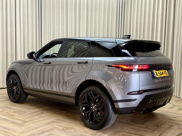 Land Rover RANGE ROVER EVOQUE 2.0 P250 AWD R-Dynamic HSE *Panodak* Memory / Keyless / HUD / Leder / Cruise / Carplay / Navi / Stoelverwarming / ECC Clima / 20'' LMV