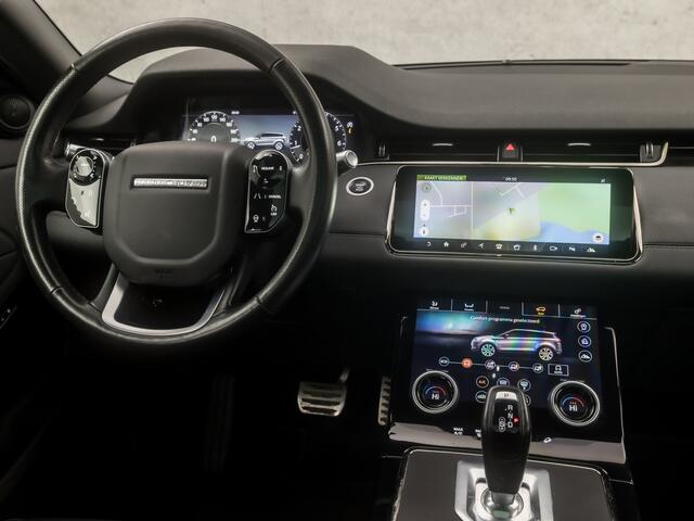 Land Rover RANGE ROVER EVOQUE 2.0 P250 AWD HSE 251Pk Automaat (PANORAMADAK, VIRTUAL COCKPIT, APPLE CARPLAY, MEMORY SEATS, CAMERA, KEYLESS, LEDER, STUUR/STOELVERWARMING, ADAPTIVE CRUISE, NIEUWSTAAT)
