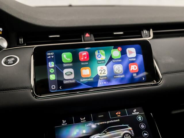 Land Rover RANGE ROVER EVOQUE 2.0 P250 AWD HSE 251Pk Automaat (PANORAMADAK, VIRTUAL COCKPIT, APPLE CARPLAY, MEMORY SEATS, CAMERA, KEYLESS, LEDER, STUUR/STOELVERWARMING, ADAPTIVE CRUISE, NIEUWSTAAT)