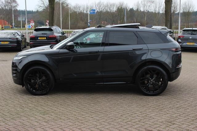Land Rover RANGE ROVER EVOQUE 1.5 P300e AWD HSE R-Dynamic NL. Auto / Panoramadak / Camera / Luxe Leder / Meridian / Keyless / 20'' / Navigatie / Stoelverwarming / Dodehoek / DAB / ACC