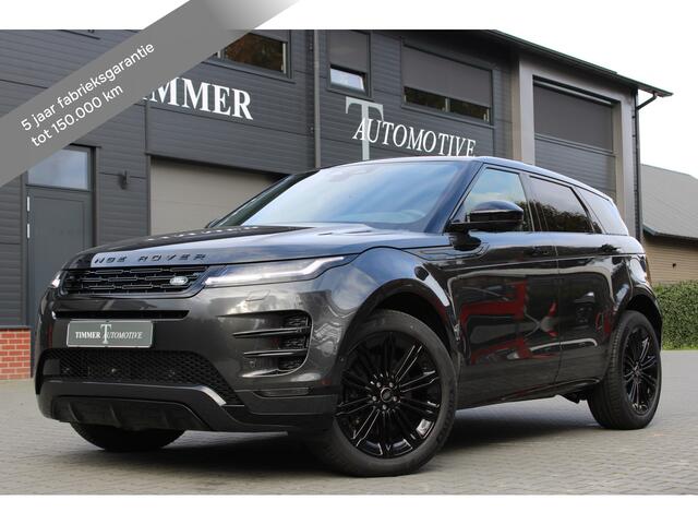 Land Rover RANGE ROVER EVOQUE 1.5 P270e PHEV AWD Dynamic SE 5 jaar fabrieksgarantie vanaf 2 sept/2025 tot 150.000 km Black Pack - Panoramadak - 20 inch Speciale kleur: Carpation Grey