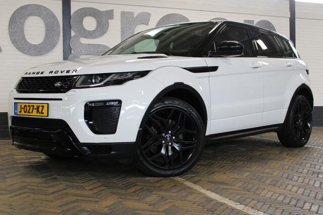 Land Rover RANGE ROVER EVOQUE 2.0 TD4 Autobiography | incl. 12 maanden garantie | Black Exterior Pack | Meridian Sound system | Elektrische kofferklep | Navigatie | Apple Carplay | Geheugenstoelen | Stoel + stuurverwarming | Dodehoek detectie | Achteruitrijcamera |