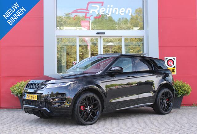 Land Rover RANGE ROVER EVOQUE 1.5 P300e AWD 254PK R-DYNAMIC HSE | PANORAMISCH SCHUIF / KANTELDAK | ELEKTRISCH VERSTELBARE VOORSTOELEN / BESTUURDERSTOEL MET GEHEUGEN | LEDEREN BEKLEDING | VOORSTOELEN VERWARMBAAR | 20" LICHTMETALEN VELGEN | KEYLESS ENTRY / START | DODEHOEK DETECTIE | E