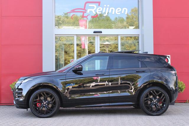 Land Rover RANGE ROVER EVOQUE 1.5 P300e AWD 254PK R-DYNAMIC HSE | PANORAMISCH SCHUIF / KANTELDAK | ELEKTRISCH VERSTELBARE VOORSTOELEN / BESTUURDERSTOEL MET GEHEUGEN | LEDEREN BEKLEDING | VOORSTOELEN VERWARMBAAR | 20" LICHTMETALEN VELGEN | KEYLESS ENTRY / START | DODEHOEK DETECTIE | E
