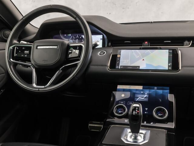 Land Rover RANGE ROVER EVOQUE 1.5 P300e AWD R-Dynamic 300Pk Automaat (PANORAMADAK, VIRTUAL COCKPIT, APPLE CARPLAY, GROOT NAVI, 360 CAMERA, MEMORY SEATS, LEDER, GETINT GLAS, NIEUWSTAAT)