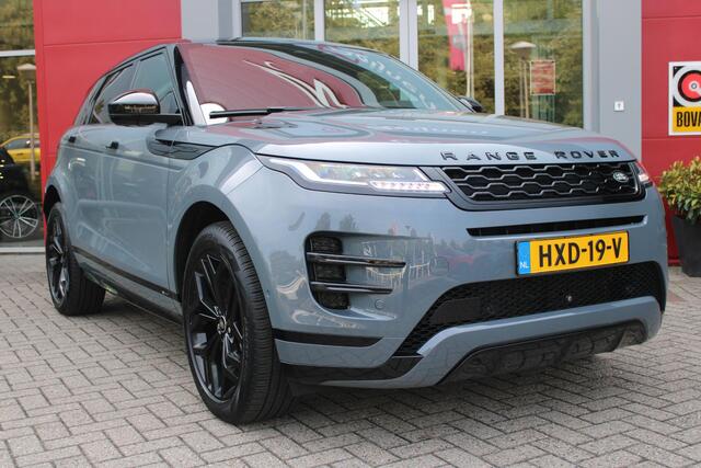 Land Rover RANGE ROVER EVOQUE 1.5 P300e AWD 309PK R-DYNAMIC SE | PANORAMADAK | ELEKTRISCH VERSTELBARE VOORSTOELEN LEDEREN BEKLEDING | 20" LICHTMETALEN VELGEN | KEYLESS ENTRY / START | EXTRA GETINTE ACHTERRUITEN | FULL LED KOPLAMPEN | LED ACHTERLICHTEN | ADAPTIVE CRUISE CONTROL | APPL
