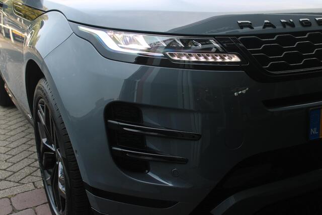 Land Rover RANGE ROVER EVOQUE 1.5 P300e AWD 309PK R-DYNAMIC SE | PANORAMADAK | ELEKTRISCH VERSTELBARE VOORSTOELEN LEDEREN BEKLEDING | 20" LICHTMETALEN VELGEN | KEYLESS ENTRY / START | EXTRA GETINTE ACHTERRUITEN | FULL LED KOPLAMPEN | LED ACHTERLICHTEN | ADAPTIVE CRUISE CONTROL | APPL