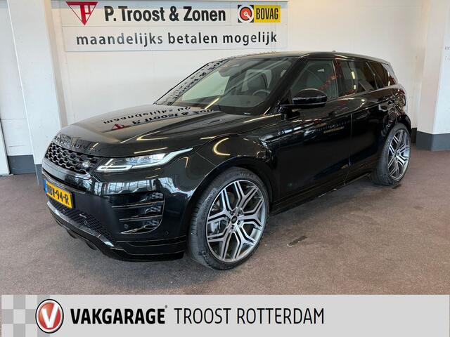 Land Rover RANGE ROVER EVOQUE 1.5 P300e AWD R-Dynamic S 300PK | Panoramadak | Meridian audio | 22''INCH | Memory seats | Stoel+Stuurverwarming | Achteruitrijcamera | Apple carplay | Navigatie | Adaptieve rijmodus | BTW VERREKENBAAR | 12/2022
