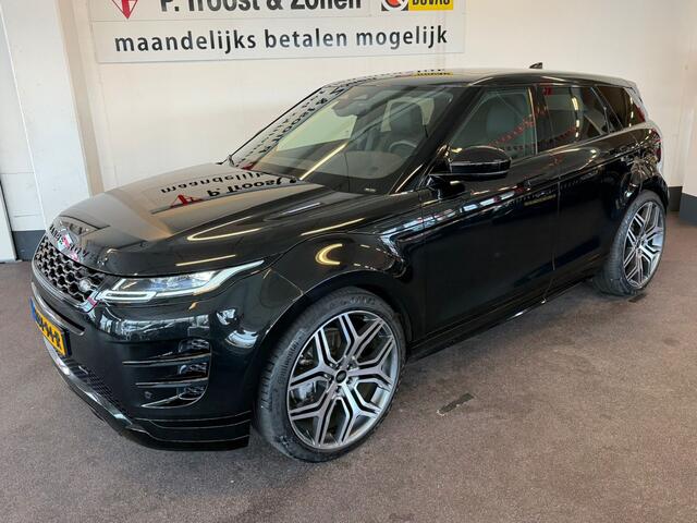 Land Rover RANGE ROVER EVOQUE 1.5 P300e AWD R-Dynamic S 300PK | Panoramadak | Meridian audio | 22''INCH | Memory seats | Stoel+Stuurverwarming | Achteruitrijcamera | Apple carplay | Navigatie | Adaptieve rijmodus | BTW VERREKENBAAR | 12/2022