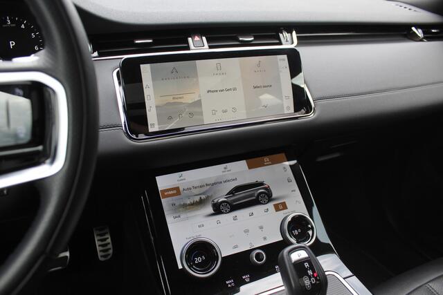 Land Rover RANGE ROVER EVOQUE 2.0 D200 AWD R-Dynamic HSE / Panoramadak / Camera / Head-up / Meridian / Luxe Leder / 20'' / Keyless / CarPlay / Stuur+Stoelverwarming / Dodehoek / DAB / ACC
