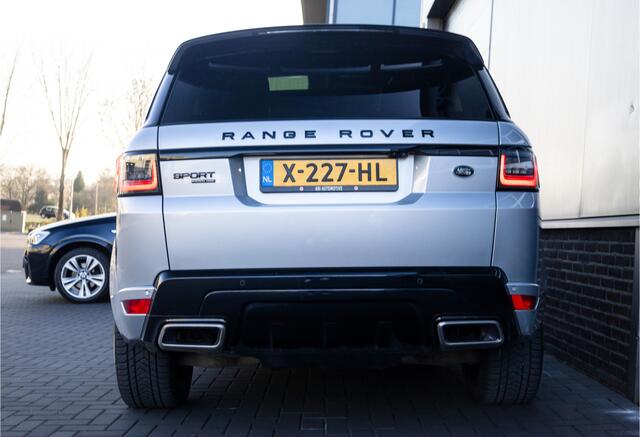 Land Rover RANGE ROVER SPORT 2.0 P400e 404 pk HSE Dynamic / Pano-Dak/ Matrix-Led/ Lucht-Vering/ Keyless/ Meridian-Sound/ Park.Sens/ 21'' LMV